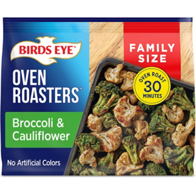 Birds Eye Family Size Oven Roasters Broccoli And Cauliflower Frozen Vegetables - 28 Oz