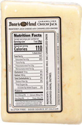 Boar's Head Caramelized Onion Jack Cheese - Image 6