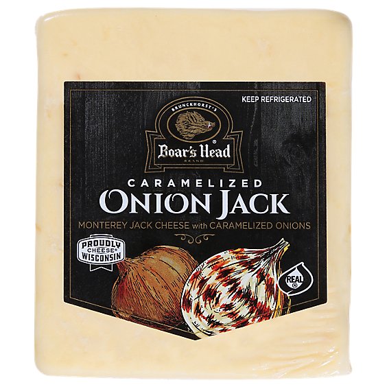 Boar's Head Caramelized Onion Jack Cheese - 0.50 Lb