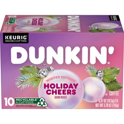 Dunkin Holiday Cheer K-cups - EA