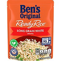 Ben's Original Ready Rice Easy Dinner Side Original Long Grain White Rice Pouch - 8.8 Oz - Image 2