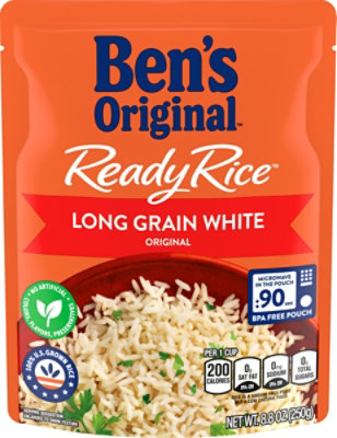 Ben's Original Ready Long Grain White Rice Pouch - 8.8 Oz - Image 2