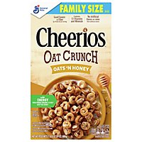 Cheerios Oats N Honey Oat Crunch Cereal - 24 OZ - Image 2