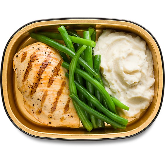 ReadyMeals Grilled Chicken With Green Beans And Mash Potato - EA