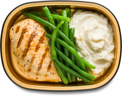 ReadyMeals Grilled Chicken With Green Beans And Mash Potato - EA