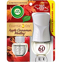 Air Wick Plug In Apple Cinnamon Medley Air Freshener - Each - Image 1