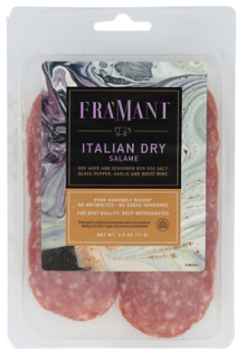 Fra Mani Salame Italian Dry Sliced - 3 OZ - Image 1