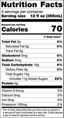 POM Wonderful Pomegranate Peach Passion White Antioxidant Super Tea - 48 Fl. Oz. - Image 3
