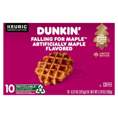 Dunkin Rich Maple Kcups Coffee - Each