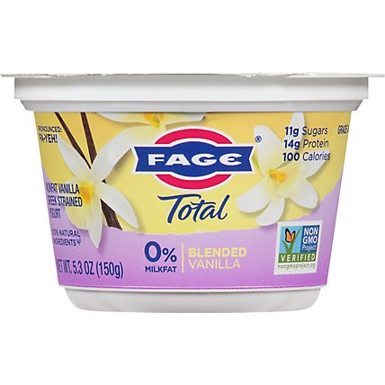 Fage Total 0% Vanilla - 5.3 OZ - Image 2