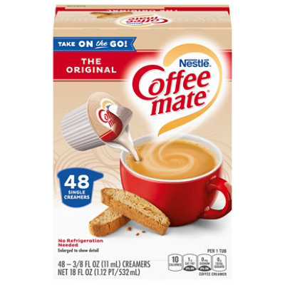 Coffee mate Original Singles Coffee Creamer - 48-0.375 Fl. Oz. - Image 3