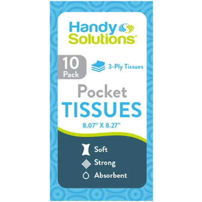 Handy Solutions Pocket Tissue - EA