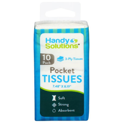 Handy Solutions Pocket Tissue - EA