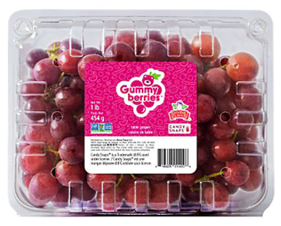Grapes Gummyberries Seedless Organic - 1 LB