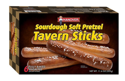 Hanover Frozen Soft Pretzel Tavern Sticks - 13 OZ - Image 1