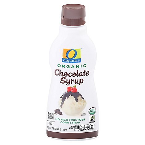 O Organics Syrup Chocolate - 15.8 OZ