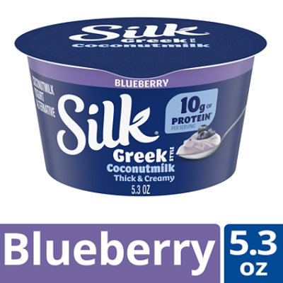 Silk Greek Style Blueberry Coconut Milk Yogurt Alternative 5.3 Oz JewelOsco