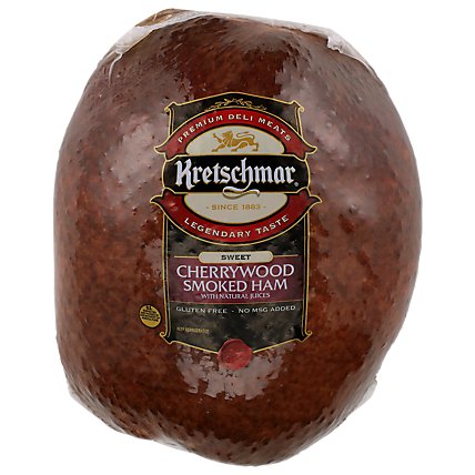 Kretschmar Cherrywood Smoked Ham - 0.50 Lb - Image 1