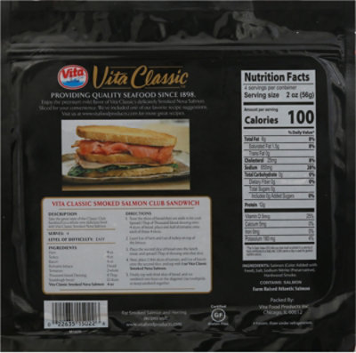 Vita Classic Nova Salmon - 8 Oz - Image 6