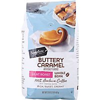 Signature Select Coffee Buttery Caramel Whole Bean - 32 OZ - Image 2
