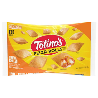 Totino's Triple Cheese Pizza Rolls 130 Count - 63.5 OZ - Image 3