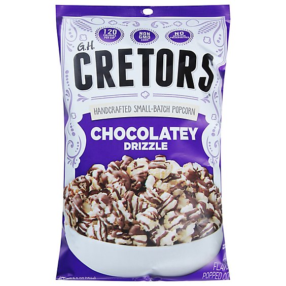 Gh Cretors Chocolatey Drizzle Popcorn - 5.5 OZ