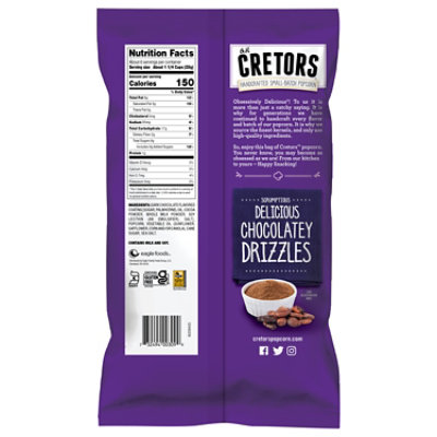 G.H. Cretors Chocolately Drizzle Popcorn - 5.5 Oz - Image 2