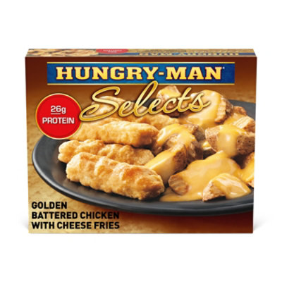 Hungry Man Selects Chicken Strips W/cheese Fries - 16 OZ - Image 1