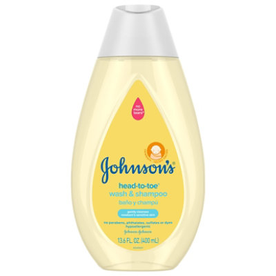 Johnsons Head-To-Toe Baby Wash & Shampoo - 13.6 Fl. OZ.
