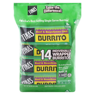 Tinas Beef & Bean Green Chili 14pk - 56 OZ