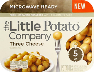 Potato Three Cheese Microwave Ready - 1 LB - Image 2