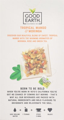 Good Earth Teas Tropical Mango & Moringa - 15 CT - Image 6