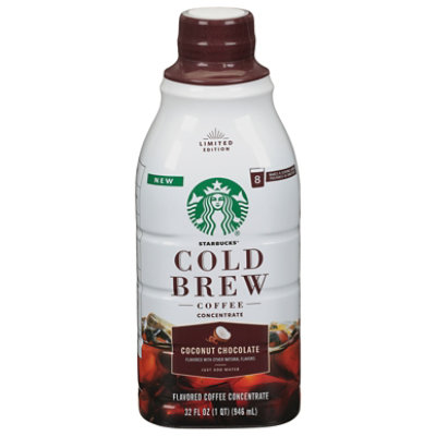 Starbucks Cold Brew Concentrate Chocolate Coconut Coffee - 32 FZ - Image 3