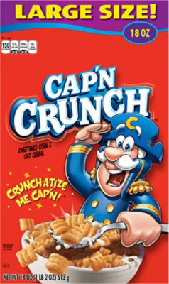 Quaker Capn Crunch Cereal - 18 OZ - Image 2