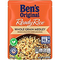 Ben's Original Ready Rice Easy Dinner Side Whole Grain Medley Flavored Rice Pouch - 8.5 Oz - Image 2