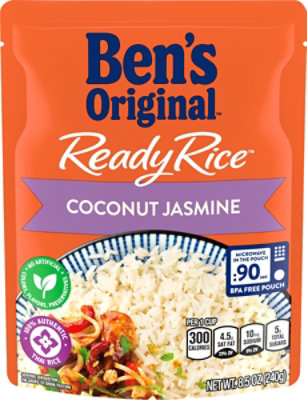 Ben's Original Ready Coconut Jasmine Rice Pouch - 8.5 Oz - Image 2