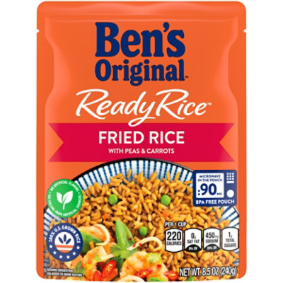 Ben's Original Ready Fried Rice with Peas And Carrots Pouch - 8.5 Oz - Image 2