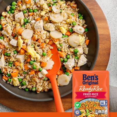 Ben's Original Ready Fried Rice with Peas And Carrots Pouch - 8.5 Oz - Image 5