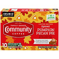 Community Spiced Pumpkin Pecan Pie Single Serve Coffee - 10 CT - Image 2