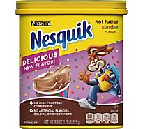 Nesquik Hot Fudge Sundae Flavor Powder - 18.51 OZ