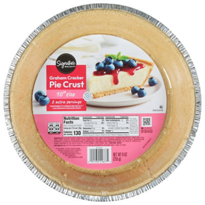 Signature SELECT Crust Pie Graham Cracker 10 In - 9 OZ - Image 1