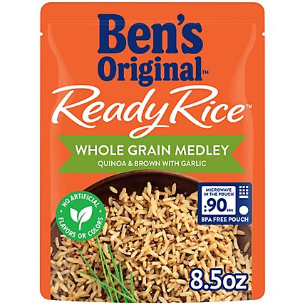 Ben's Original Ready Rice Easy Side Whole Grain Medley Flavored Rice Pouch - 8.5 Oz - Image 1