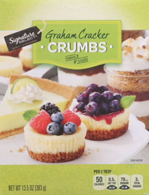 Signature SELECT Crumbs Graham Cracker - 13.5 OZ - Image 6