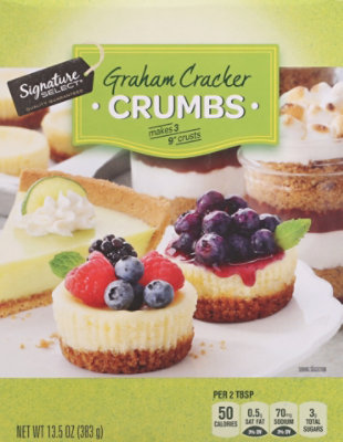 Signature SELECT Crumbs Graham Cracker - 13.5 OZ - Image 2