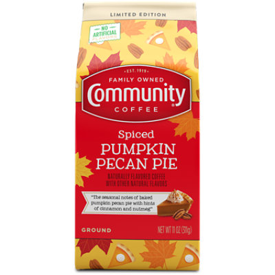 Community Spiced Pumpkin Pecan Pie Coffee - 11 OZ - Image 1