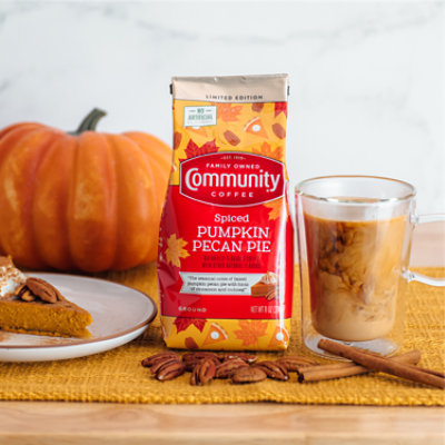 Community Spiced Pumpkin Pecan Pie Coffee - 11 OZ - Image 3