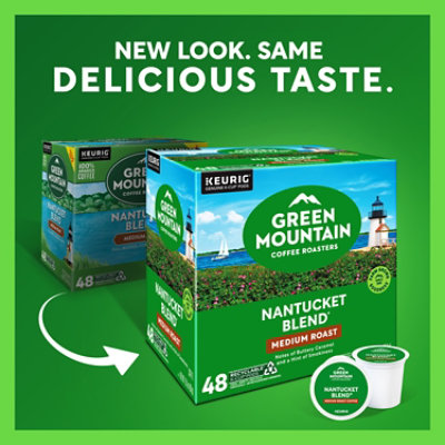 Green Mountain Coffee Roasters Nantucket Blend Medium Roast Coffee K Cup Pods - 48 Count - Image 3