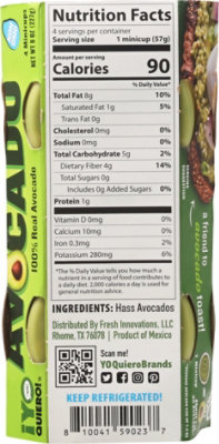 Yo Quiero! Avocado Mashed 4 count - 2 Oz Each - Image 5