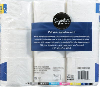 Signature SELECT Bath Tissue Our Softest Mega - 18 RL - Image 4