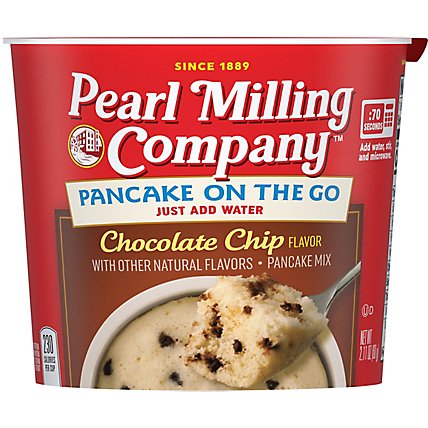 Pearl Milling Company Chocolate Chip Pancake Cup - 2.11 OZ - Image 2
